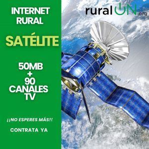 internet satélite 50Mb